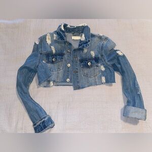 Cropped Jean jacket